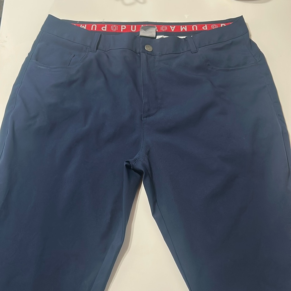 Puma Navy Golf Pants 36x34